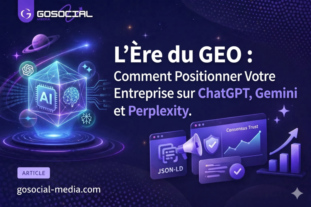 L'Ère du GEO : Comment Positionner Votre Entreprise sur ChatGPT, Gemini et Perplexity