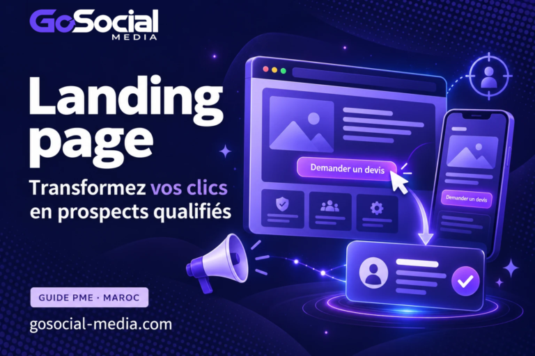 Landing page : Comment transformer vos clics publicitaires en prospects qualifiés au Maroc