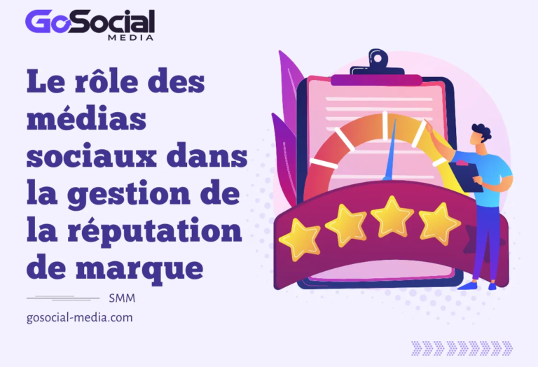 Le rôle des médias sociaux dans la gestion de la réputation de marque